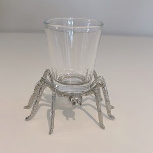 Pottery Barn Spider Shot Glass